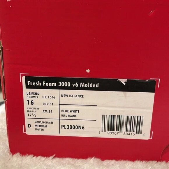 NEW BALANCE Unisex Fresh Foam 3000 v6 Pearls Molded Baseball Cleats - Picture 6 of 6